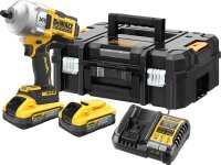 Akku-Schlagschrauber DeWALT DCF961H2T-QW, 18 V mit 2x 5,0...