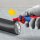 Abmantelungsmesser KNIPEX® mit Gleitschuh und Ratschenfunktion