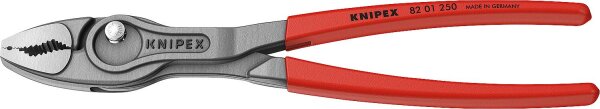 Frontgreifzange KNIPEX® TwinGrip Griffe mit Kunststoff überzogen, Länge (mm): 250