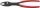 Frontgreifzange KNIPEX® TwinGrip Griffe mit Kunststoff überzogen, Länge (mm): 250