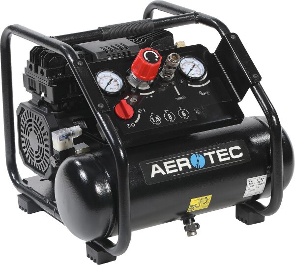 Kolbenkompressor Aerotec Tech 160-6 Silent, 8 bar, ölfrei