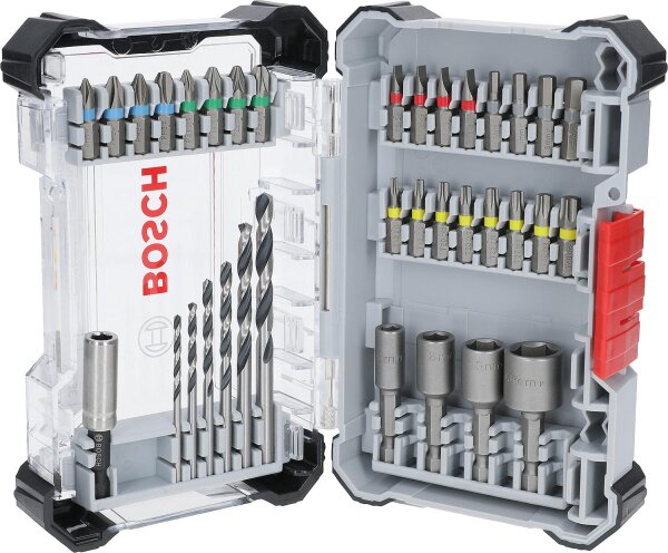 Bohr-und Bit- Set BOSCH EXTRA HARD & HSS METALL 35-Teilig