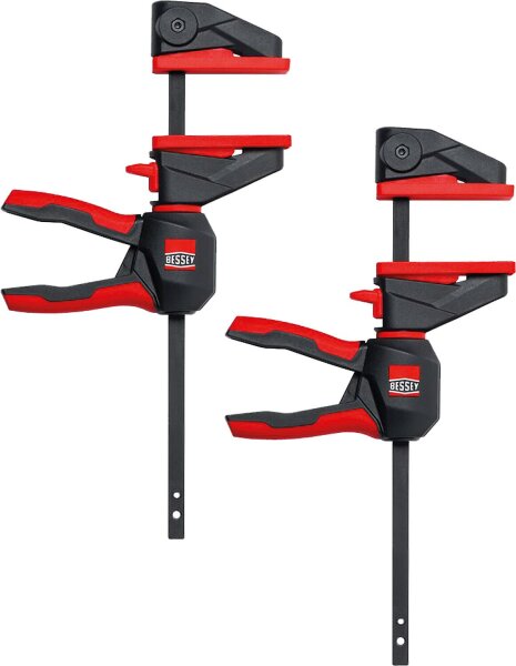 Einhandzwingen-Set BESSEY EZ360S mit 2-Komponenten-Griff, VPE = 2 Stück