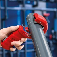 Rohrabschneider KNIPEX® DPT50 für Kunststoff-Abflussrohre Ø 32-50 mm