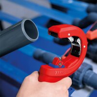 Rohrabschneider KNIPEX® DPT50 für Kunststoff-Abflussrohre Ø 32-50 mm