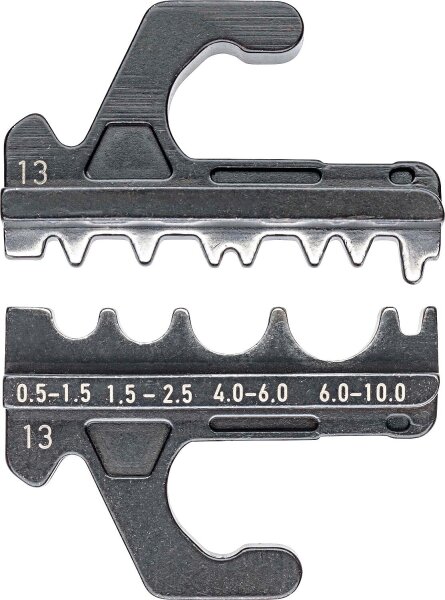 Crimpeinsatz KNIPEX® für MultiCrimp® Crimpzange, unisolierte Kabelverbinder