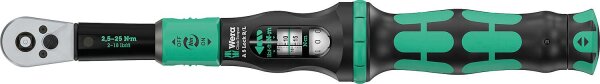 Drehmomentschlüssel Wera Click-Torque Lock A 5R/L  Antrieb 6,3mm (1/4") Vierkant