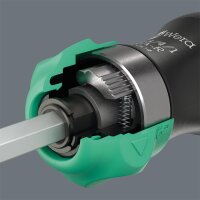 Magazin-Bithalter mit Ratschenfunktion Wera Kraftform Kompakt 20 RA-R, 7-teilig