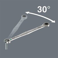 Maul-Ringratschen-Schlüssel Wera 6007 Joker SB, lange Ausführung, SW 10