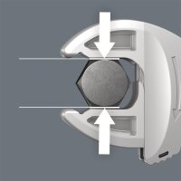 Einsteck-Maulschlüssel Wera 7880 Joker S mit Ratschenfunktion, selbstjustierend, SW 10-13 mm, 9x12 mm