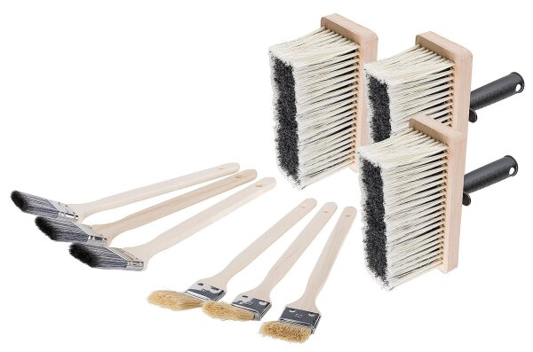 Pinsel-Set Wand-Decken-Fassadenfarben, 9-teilig