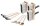 Pinsel-Set Wand-Decken-Fassadenfarben, 9-teilig