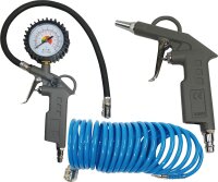 Kompressor- und Druckluft-Set Aerotec, 4-teilig