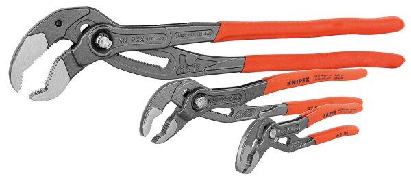 Wasserpumpenzangen-Satz KNIPEX Cobra®, 3-teilig