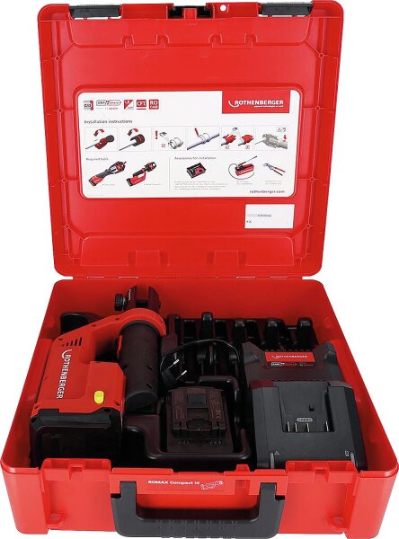 Akku-Pressmaschine Rothenberger  Compact III Basic Set1, 2Ah, AMP