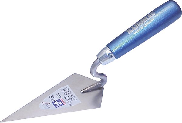 Hamburger Putzkelle HAROMAC 140mm, rostfrei blaues Heft