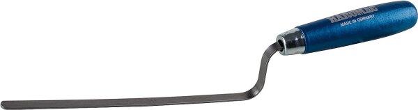 Fugenkelle HAROMAC Form D lang 12mm Stahl, gehärtet blaues Heft