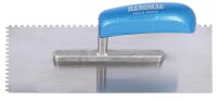 Glättekelle HAROMAC 4x4 gezahnt 280mm Stahl,...