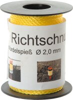 Ersatzschnur für Steckstab 30m 2,0mm gelb