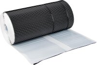 Aluflexband Rolle á 5 mtr. schwarz