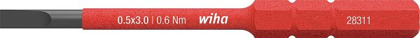 VDE-Schlitz slimBit wiha 283110 electric Vario, SL3,0 x 0,5 x 75 mm