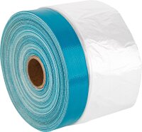 Gewebeband mit Abdeckfolie 20 m / 550 mm Innen + Außen