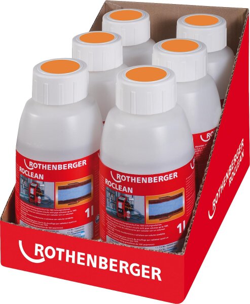 ROPULS Spülkompressor Zubehör Reinigungschemie für Radiatorheizsyste Ref: 1500000200  VPE: 6 Stück