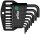Torx Winkelschlüsselsatz, 8-tlg., T9 - T40