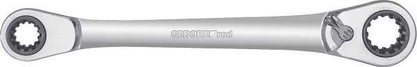 Doppel-Ringratschenschlüssel GEDORE red 4IN1