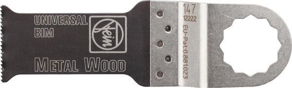Bimetallsägeblatt Fein Form 147 L=60mm, B=28mm, 1 Stück