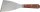 Malerspachtel 25mm, Haromac durchg., konisches Blatt, INOX, Rosenholz
