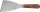 Malerspachtel 40mm, Haromac durchg., konisches Blatt, INOX, Rosenholz