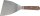 Malerspachtel 80mm, Haromac durchg., konisches Blatt, INOX, Rosenholz