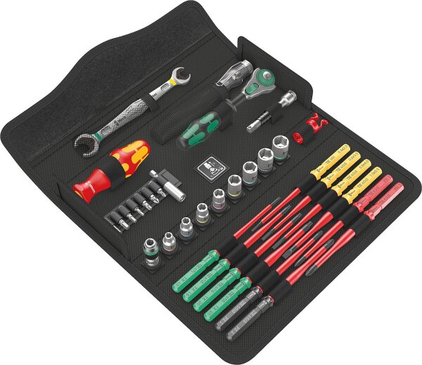 Werkzeugsatz Wera W1 Wartung 35-teilig