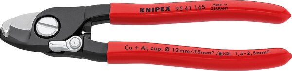Kabelschere Knipex 165mm mit Abisolierfunktion