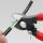 Kabelschere Knipex 165mm mit Abisolierfunktion
