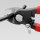 Kabelschere Knipex 165mm mit Abisolierfunktion
