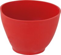 Gipsanrührbecher, konisch, rot, Gummi, Super flexibel