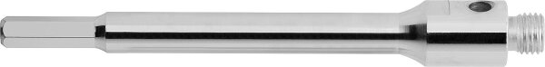 Aufnahmeschaft 6-kant SW11 Länge 200mm, M16, ohne Zentrier- bohrer
