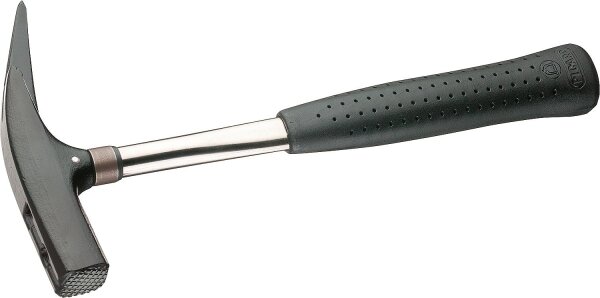 Latthammer PICARD Typ 620M, 600g, mit Magnet und Rohrstiel, geraute Bahn