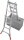 Teleskopleiter KRAUSE Aluminium, Monto - TeleMatic 4x4 Sprossen
