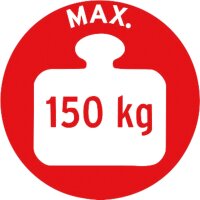 Stufenstehleiter Siedra Aluminium, 2x3 Stufen...