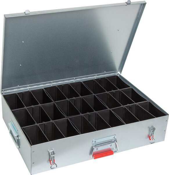 Fittingskoffer verzinkt, Standard Maße 580x405x125mm