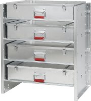 Regalsystem für Fittingskoffer mittelgroß...