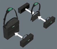 Werkzeugbox WERA 2go 3 130 x 325 x 80 mm