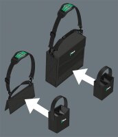 Werkzeugköcher WERA 2go 4 165 x 165 x 105 mm