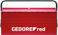Werkzeugkasten GEDORE red 5 Fächer, leer