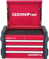 Werkzeugtruhe GEDORE red mit 3 Schubladen