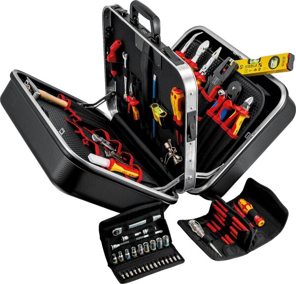 Werkzeugkoffer KNIPEX BIG Twin Elektro 63-teilig