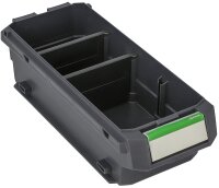 Kunststoffbox SR-BOXX 04-6 S Anthrazit, 347,8x140,7x94mm...